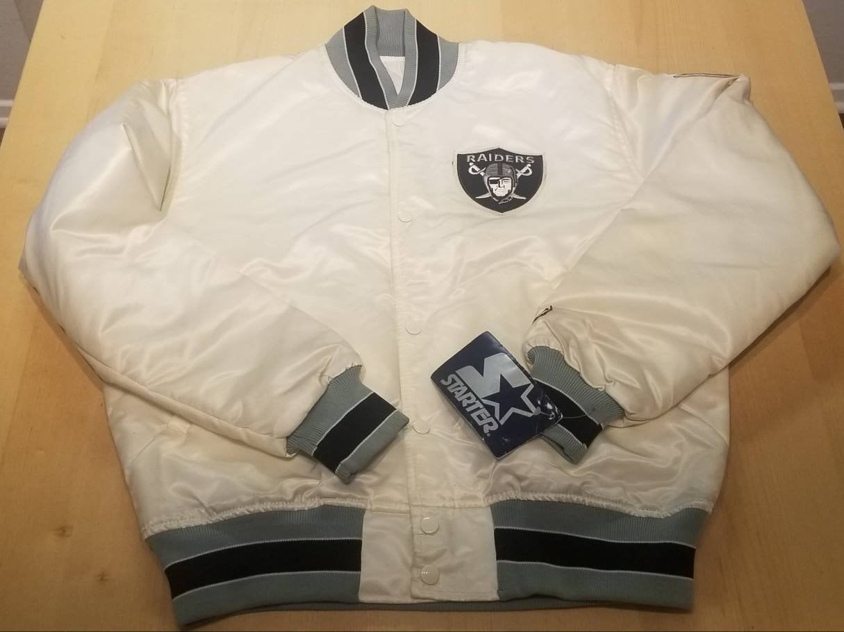 Rare Vintage Starter NFL Oakland Los Angeles Raiders Hockey Jersey