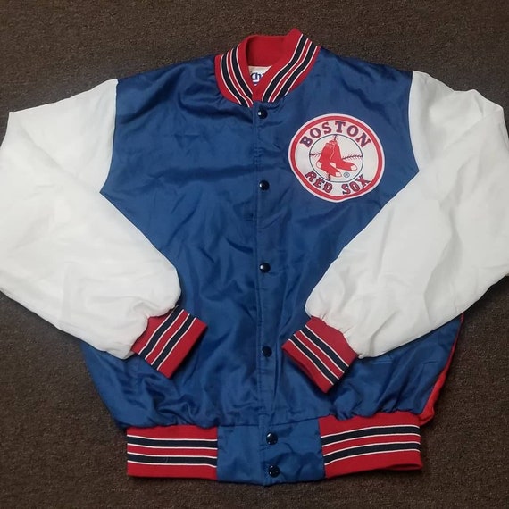 1991 Boston Red Sox chalkline jacket,90s red sox … - image 2