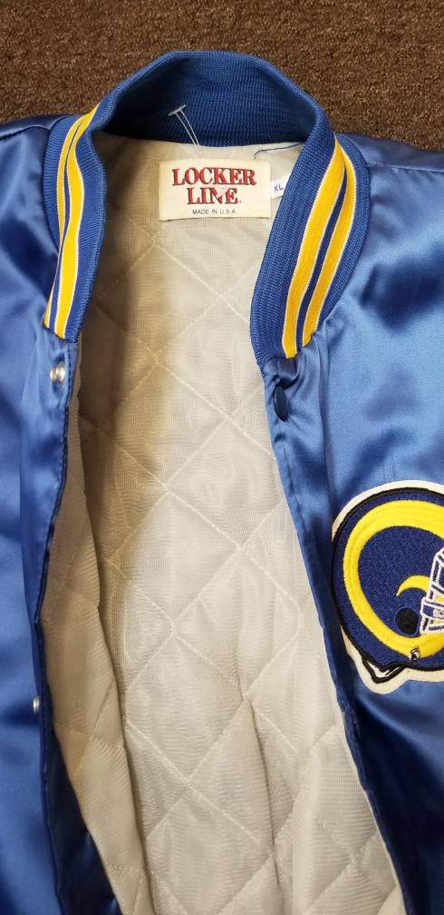 26x28,large Rams Chalkline Jacket,90s Rams Jacket, Vintage Rams