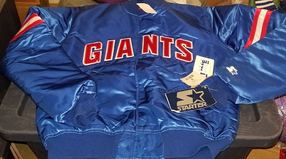New original 90s MEDIUM New York Giants starter ja