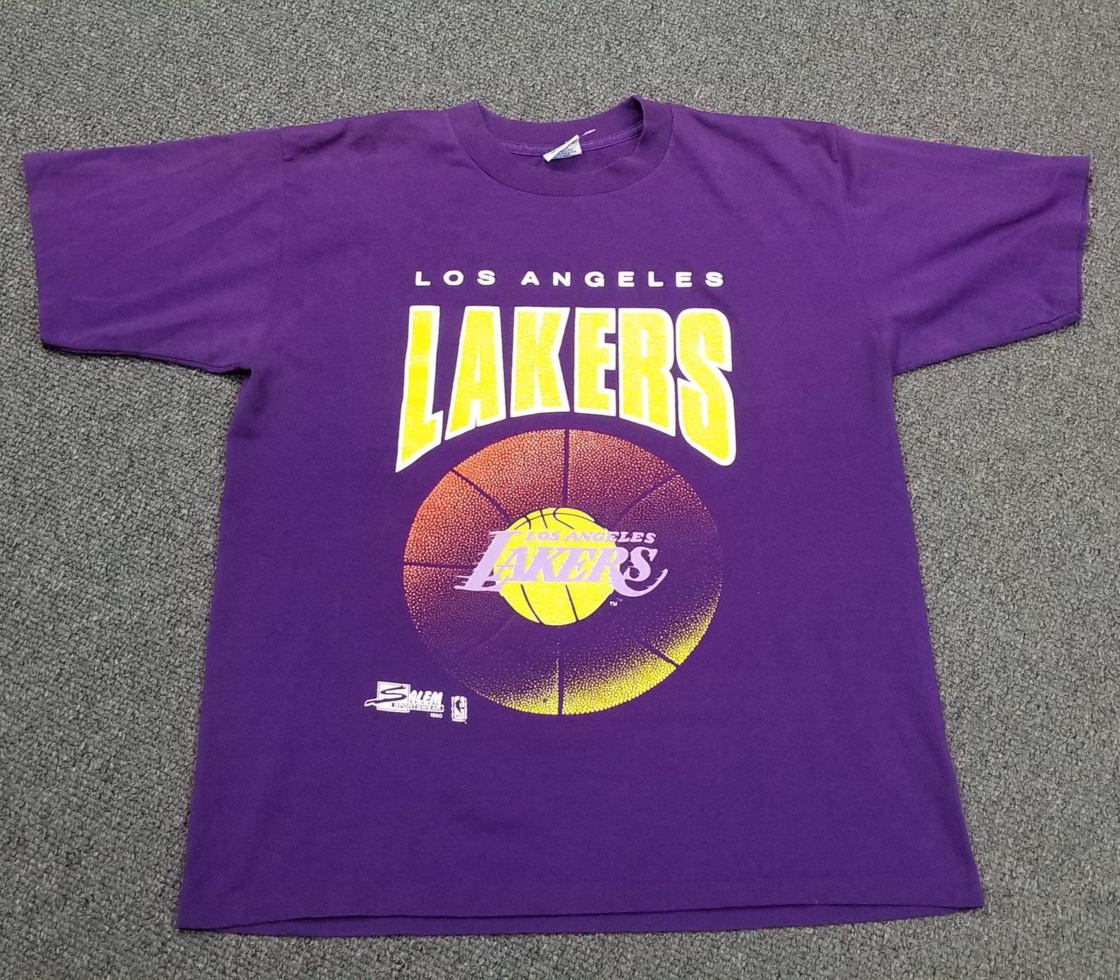 Used Original 1990 Lakers Shirt La Lakers Shirtmedium Lakers | Etsy