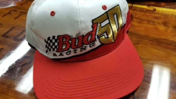 1998 Nascar Hat,90s Hendrick Motorsports Hat,budweiser Racing Hat