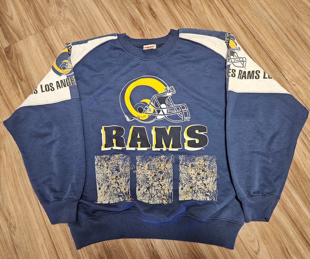 80s LA Rams Sweatshirt,vintage Rams Sweatshirt,80s Rams,large Rams