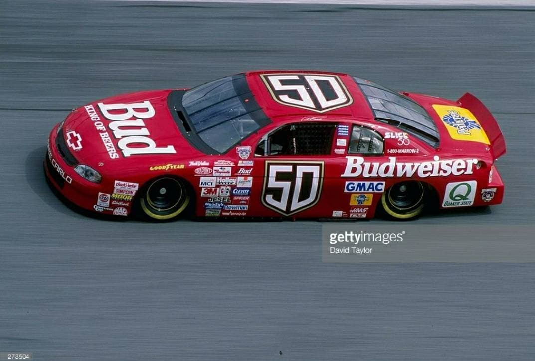 1998 Nascar Hat,90s Hendrick Motorsports Hat,budweiser