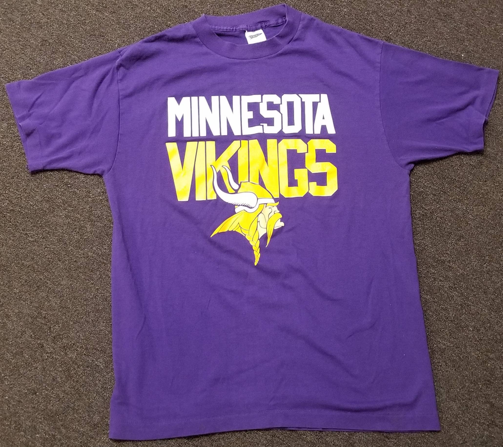 Small 90s Minnesota Vikings Shirtvintage Vikings Shirt90s 