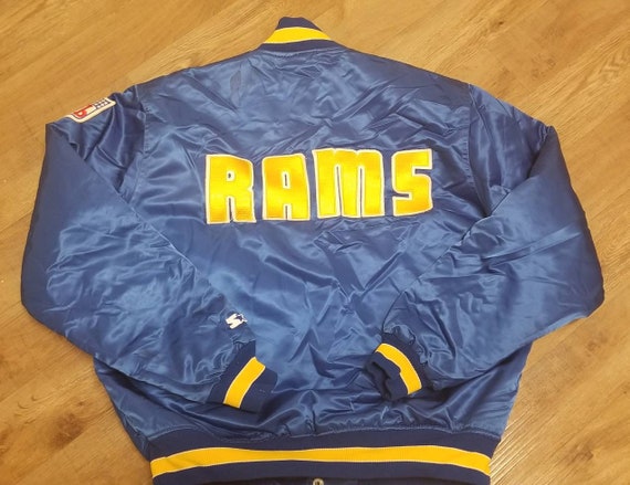 Large LA rams starter jacket,90s, vintage starter