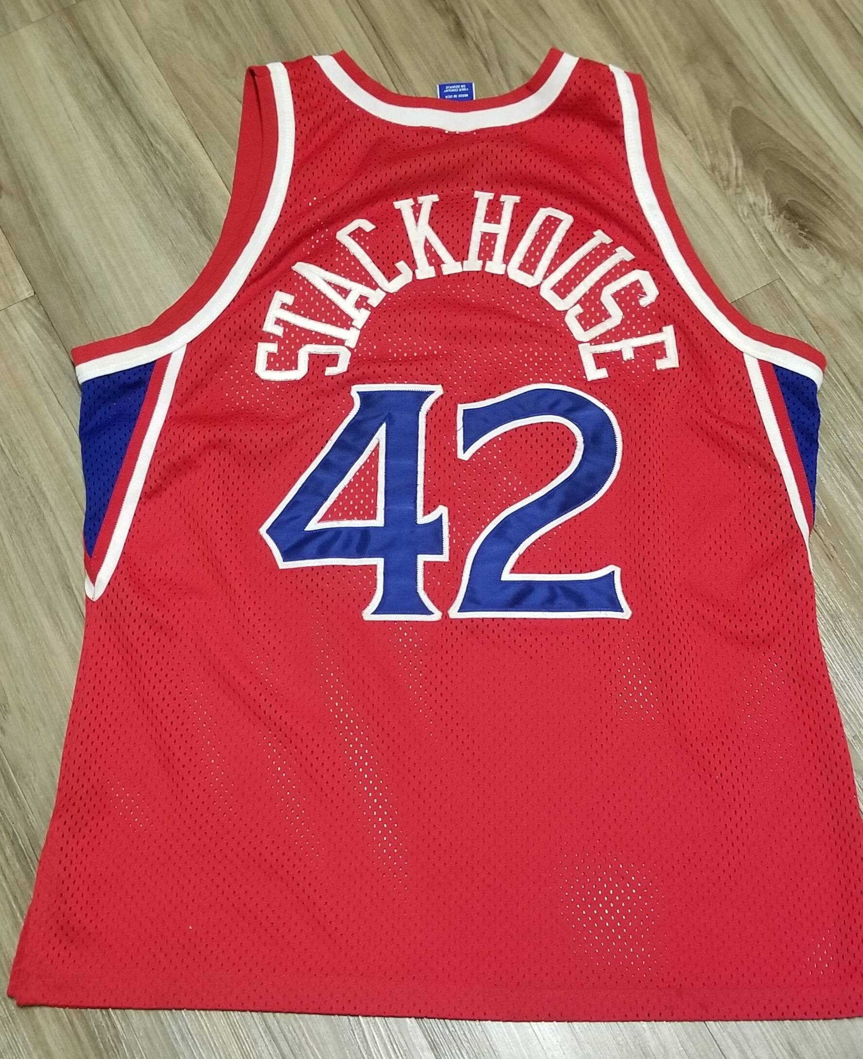 SEVENTY SIXERS Jerry Stackhouse Philadelphia 76ers Jersey Size XL