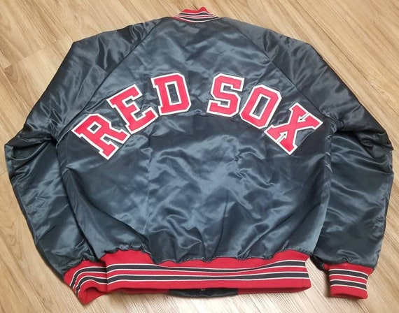 1980s Boston Red Sox Chalkline Jacket,80s Red Sox Jacket 1980s Boston Red Sox Chalkline Jacket,80s Red Sox Jacket