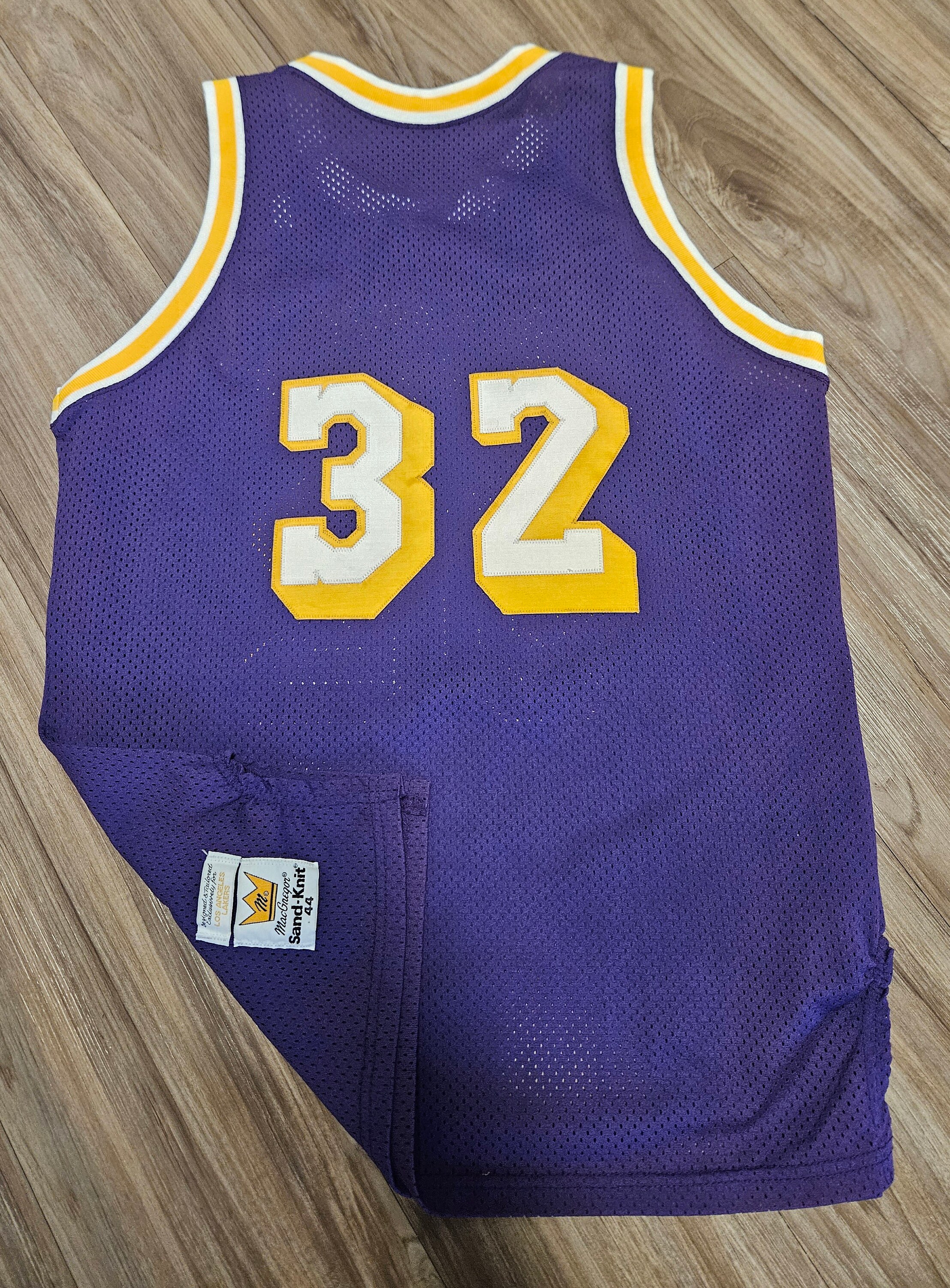 Magic Johnson - Sand Knit Authentic - Los Angeles Lakers