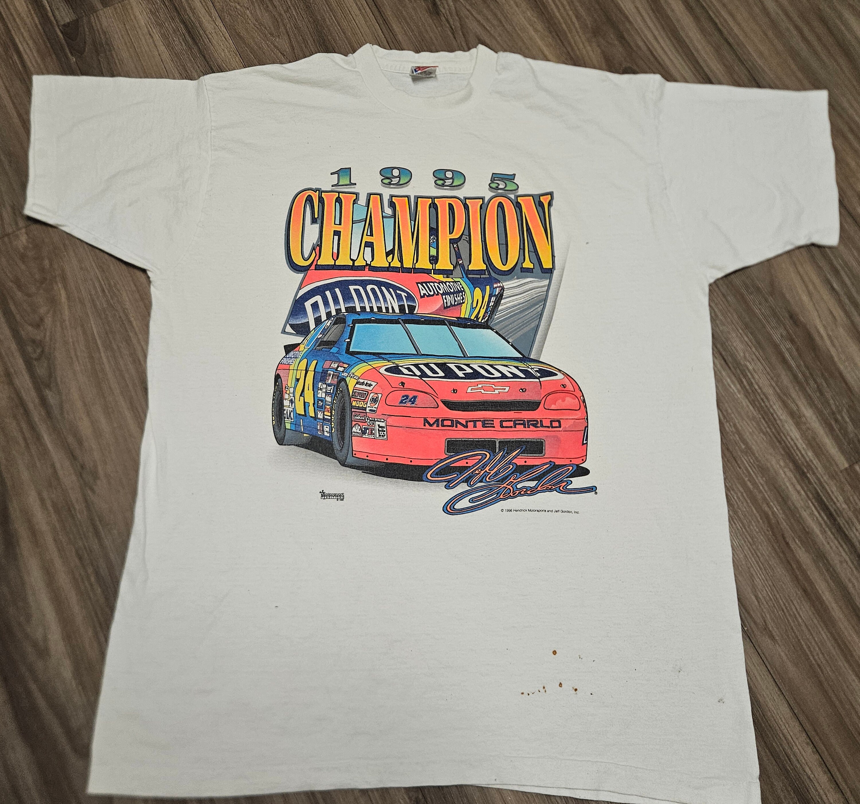 Nascar 1996 Jeff Gordan outlet Tshirt