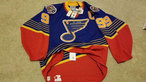 st louis blues red jersey