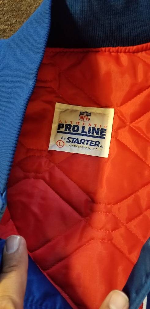 New Original 90s Large New York Giants Starter Jacket New | Etsy