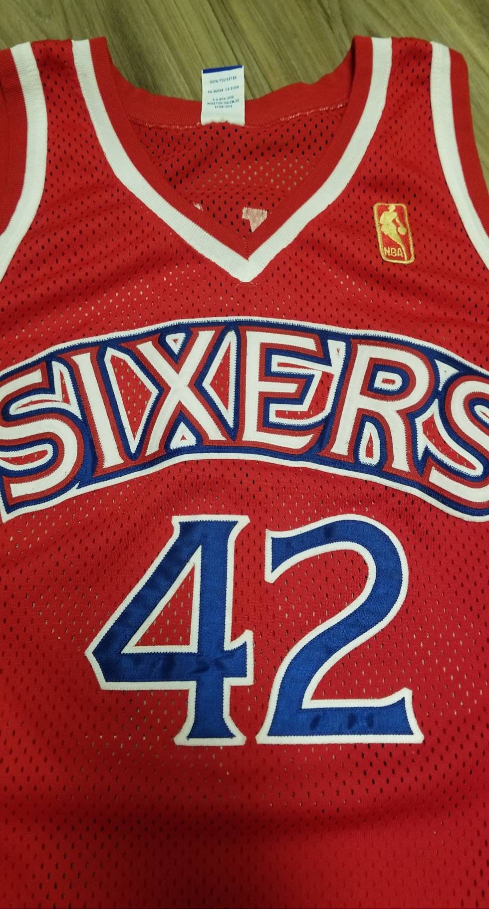 1996-97 Jerry Stackhouse Jersey,90s Sixers Jersey,sixers Nba 50th