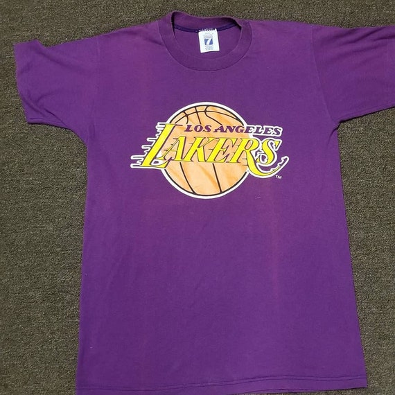 New original 80s 90s SmaLl LA Lakers shirt LA lake