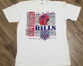 New Original 1990 Buffalo Bills Shirt, Medium Buffalo Bills Shirt