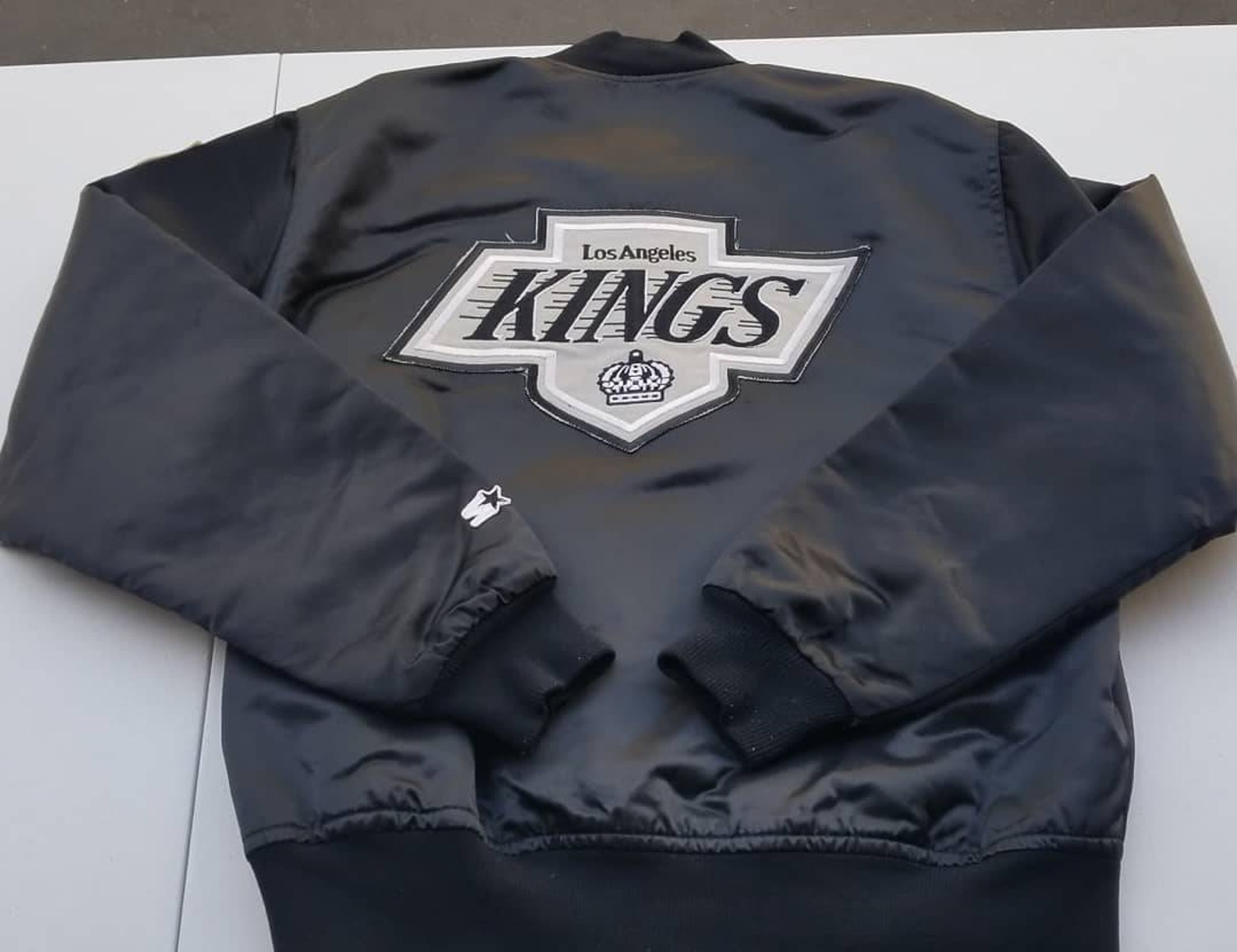Large LA Kings starter jacket 80s 90s starter jacketvintage Etsy