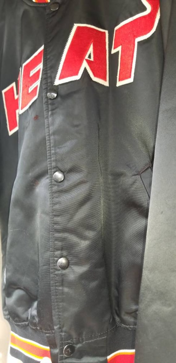 Xl Miami Heat Starter Jacket, Vintage Heat Jacket,90s Heat Xl Miami Heat Starter Jacket, Vintage Heat Jacket,90s Heat