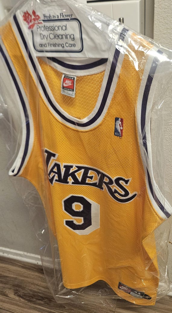 1997-98 Nick Van Exel Jersey Nike Jersey,lakers Jersey, Nike