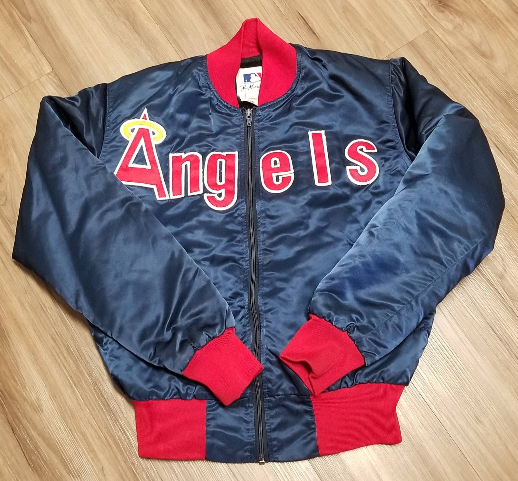 1980s California Angels Jacket,80s Angels Jacket,vintage Angels Jersey, angels Dugout Jacket,small California Angels Jacket,anaheim Angels Ja -   Norway