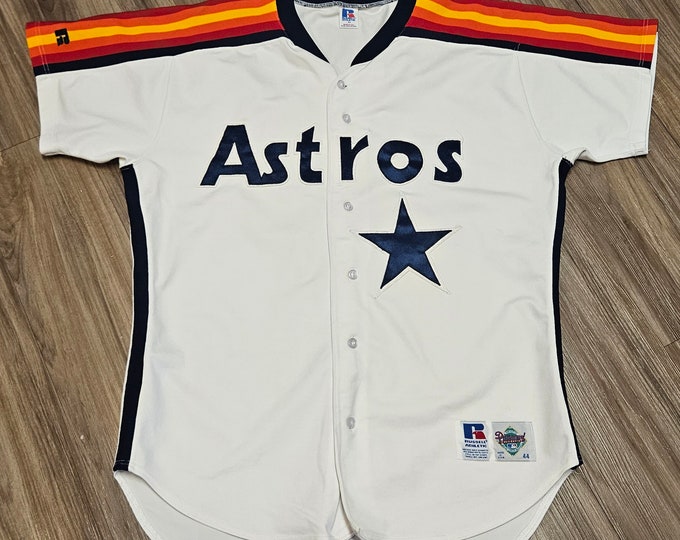 19901993, 90s Houston Astros Jersey,astros Russell Jersey Size 44