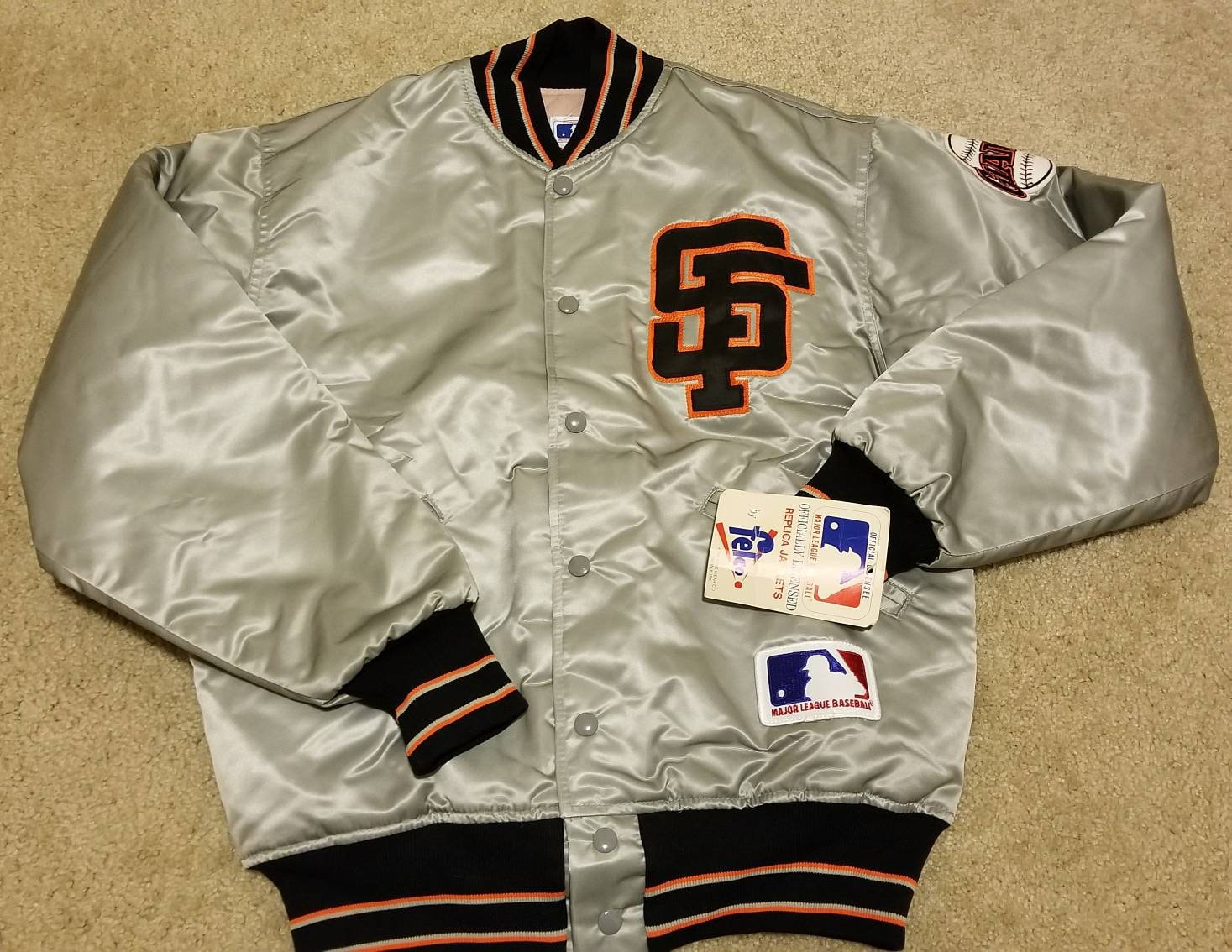 vintage sf giants starter jacket