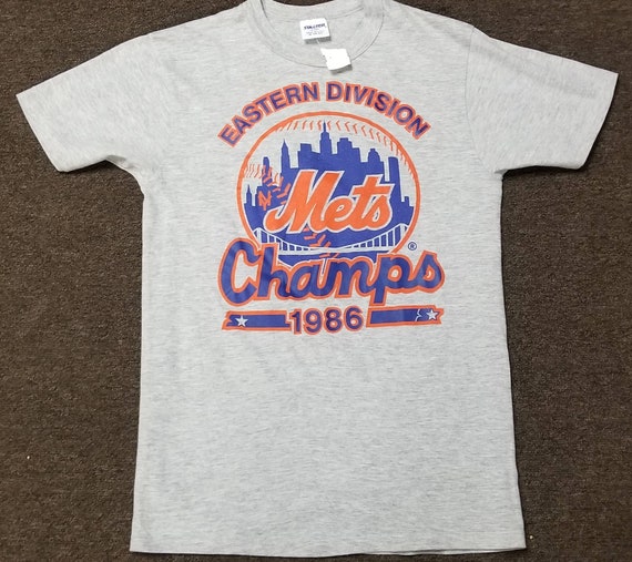 1986 mets world series shirt