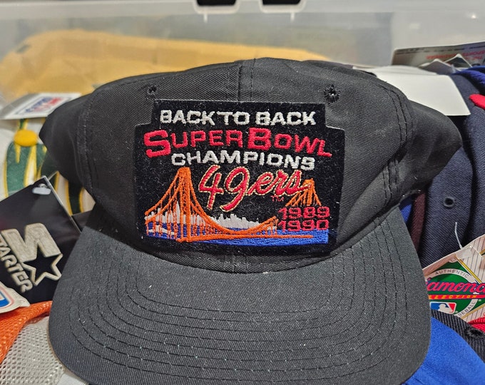 1990 San Francisco 49ers Sports Specialties Hat,vintage 49ers Hat,49ers