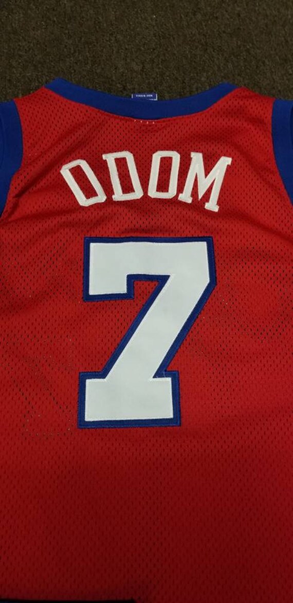 1999-2000 Lamar Odom La Clippers Champion Jersey, Clippers