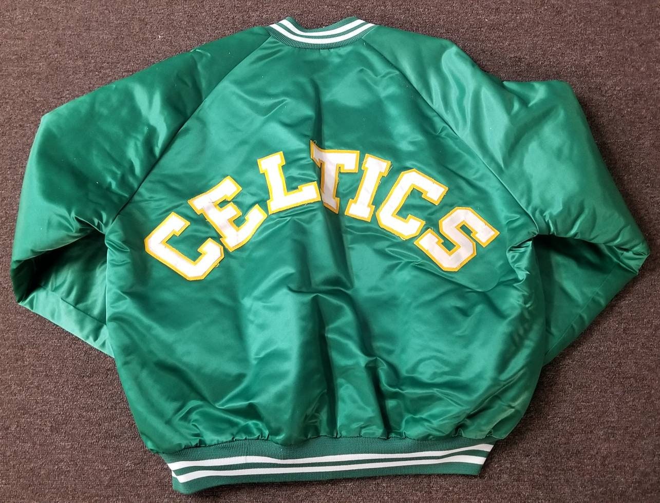 Lot Detail - Circa 1985 Larry Bird Boston Celtics Player-Worn Warm-Up Jacket