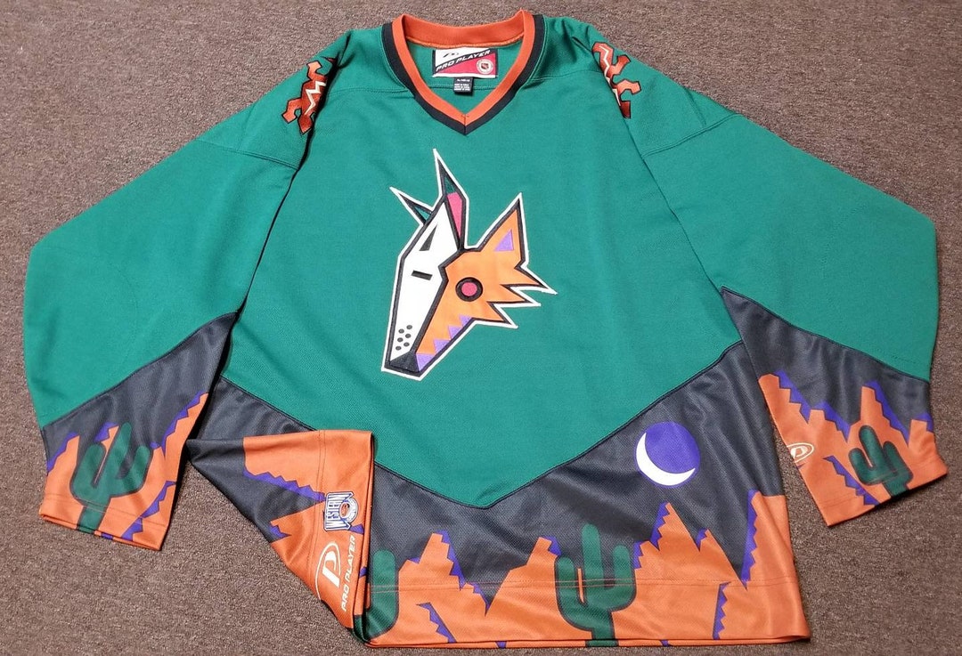 1998 Phoenix Coyotes Jersey 90s Coyotes Jersey1998 Coyotes - Etsy