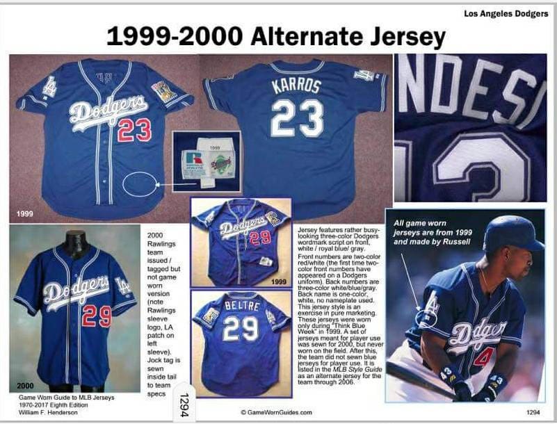 la dodgers alternate jersey