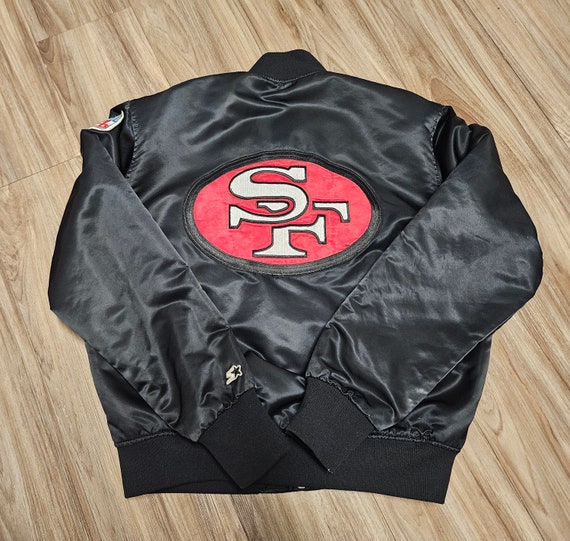 1980s Large San Francisco 49ers Starter Jacket,vintage 49ers