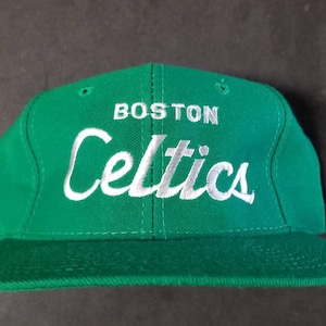 New 80s Boston celtics hat, Boston celtics hat,boston celtics sports specialties hat,80s celtics hat,vintage celtics hat