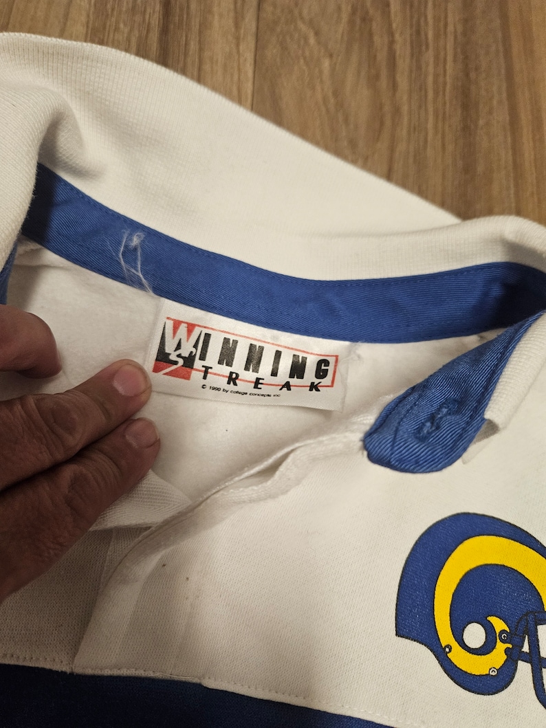 80s LA Rams Sweatshirt,vintage Rams Sweatshirt,80s Rams,large Rams ...