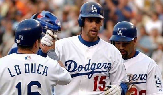 00s RUSSELL ATHLETIC ユニフォーム Dodgers PEDRO MARTINEZ AUTHENTIC Russell Athletic LOS ANGELES