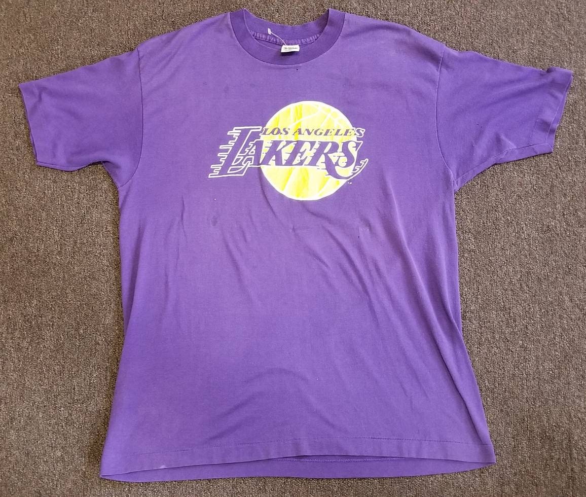Original 80s 90s medium LA Lakers shirt 