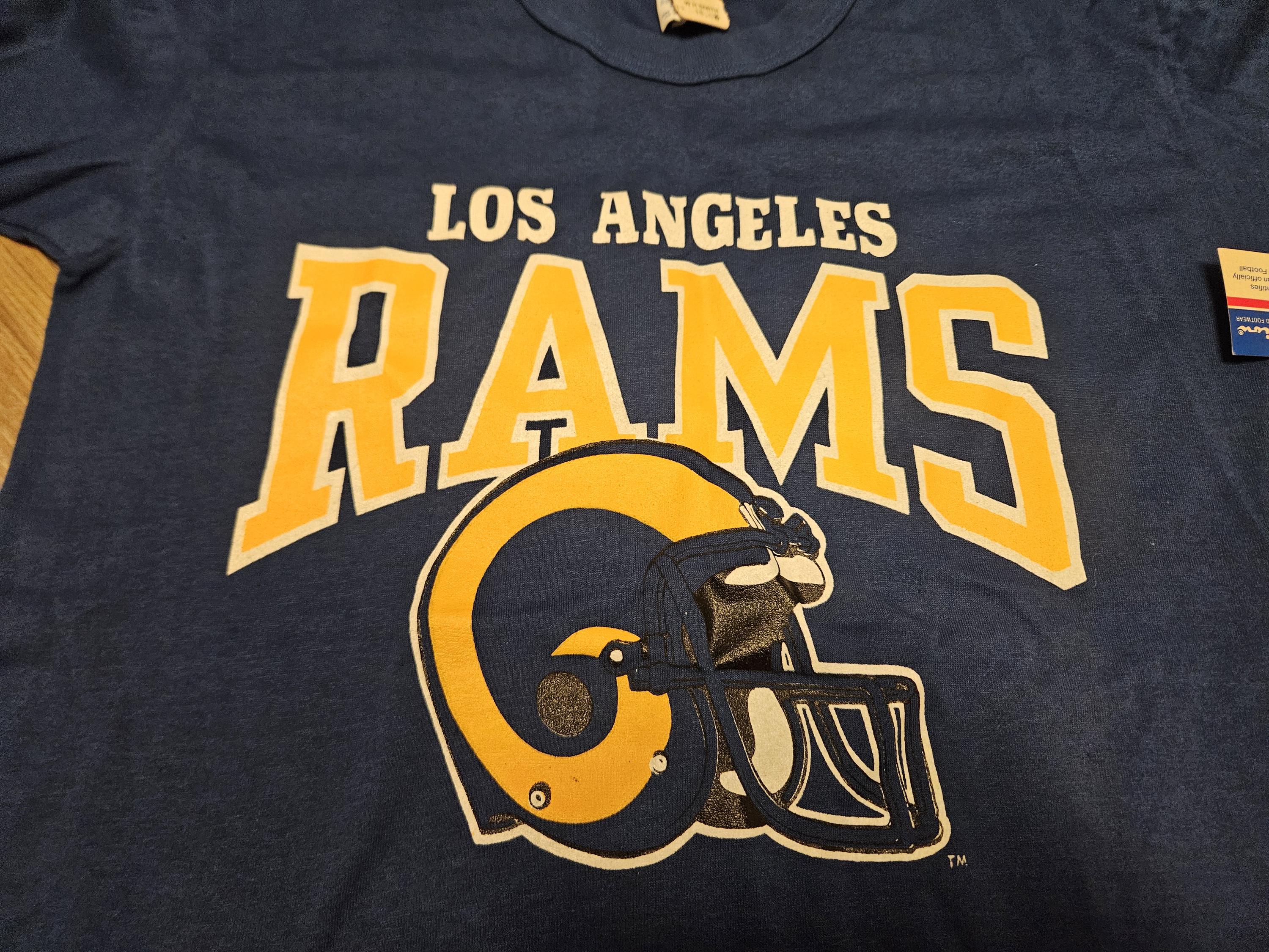 80s New SMALL LA Rams Shirt,80s Rams Shirt,vintage Rams Shirt,los ...