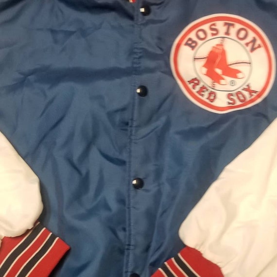 1991 Boston Red Sox chalkline jacket,90s red sox … - image 4