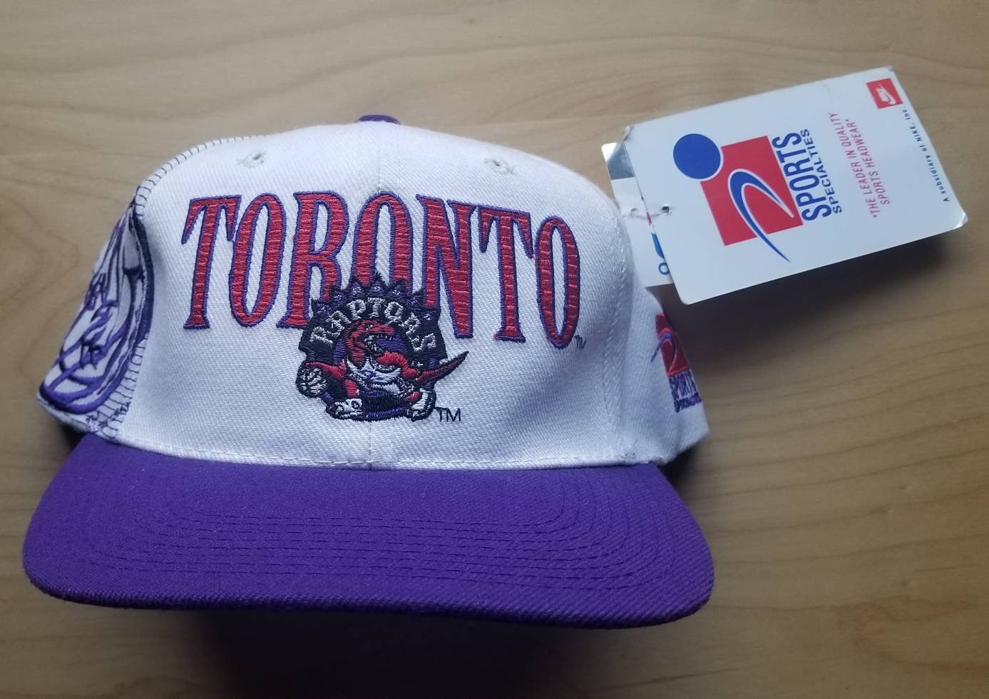 1994 Toronto Raptors The Game NBA Snapback Hat – Rare VNTG