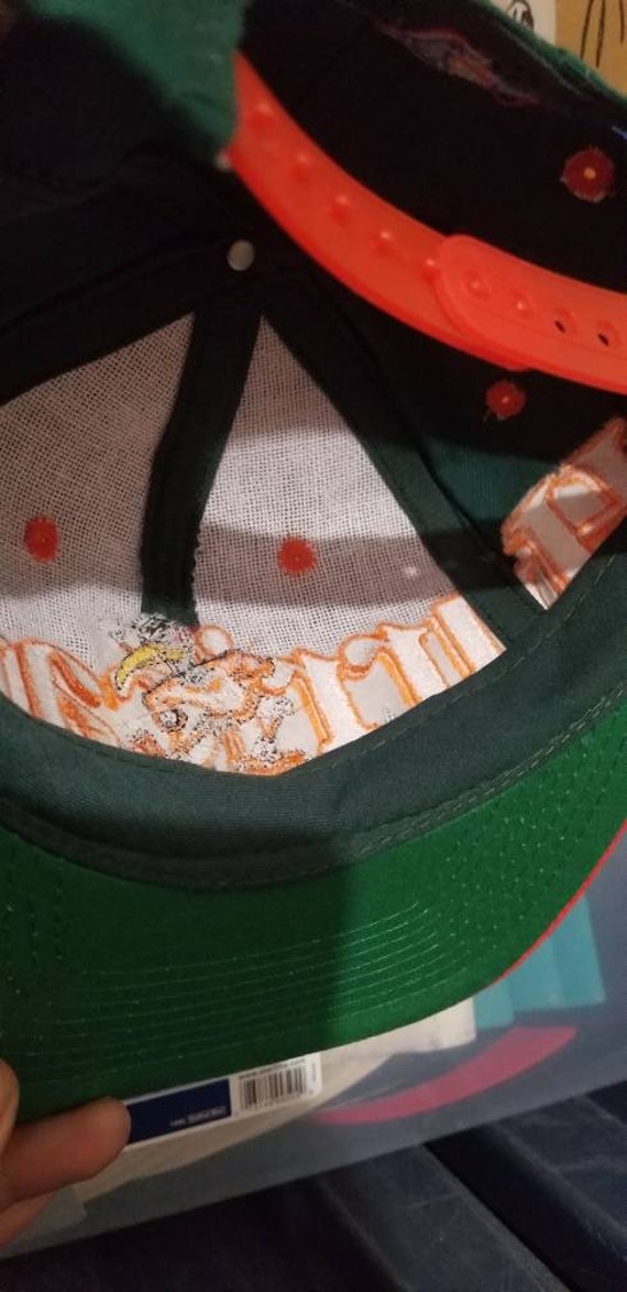 ⭐️希少！NIKE 90s  MIAMI HURRICANES キャップ　アメフト Vintage 90s Miami Hurricanes Nike Team Sports Swoosh
