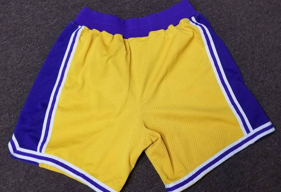 Official Los Angeles Lakers Ladies Shorts, Basketball Shorts, Gym