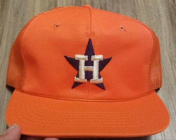 New original Houston astros hat 1980s hat Houston