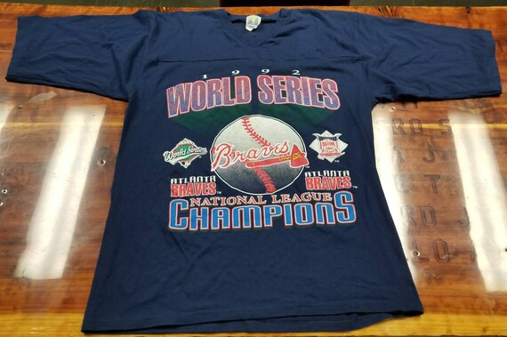 90s Atlanta Braves World Series Shirt Vintage Atlanta Braves
