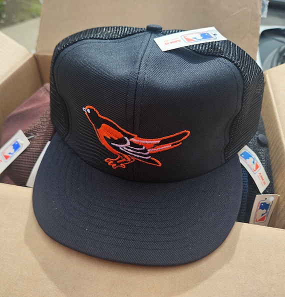 1980s Baltimore Orioles hat,vintage orioles hat,80