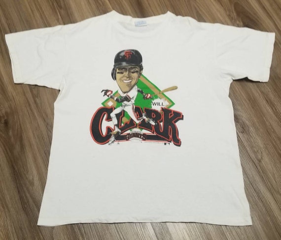 1989 san Francisco giants shirt, san Francisco giants salem Sportswear shirt,san Francisco giants shirt,SF giants will clark shirt