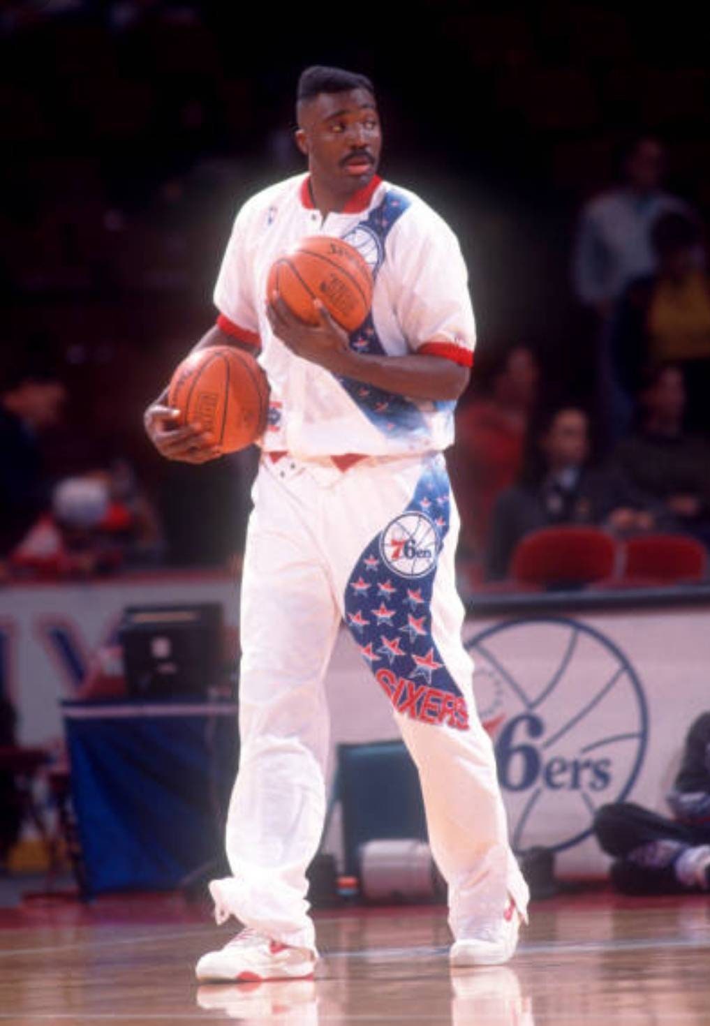 1991-1993 New LARGE Philadelphia 76ers Champion Warm up Jacket