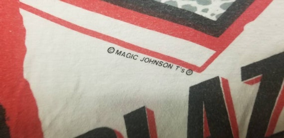 90s Portland trailblazers shirt magic Johnson tra… - image 2