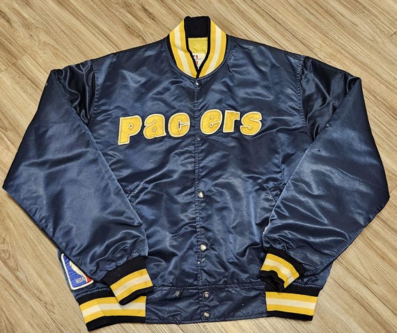 90s Vintage 2XL Indiana Pacers Starter Jacket - Etsy