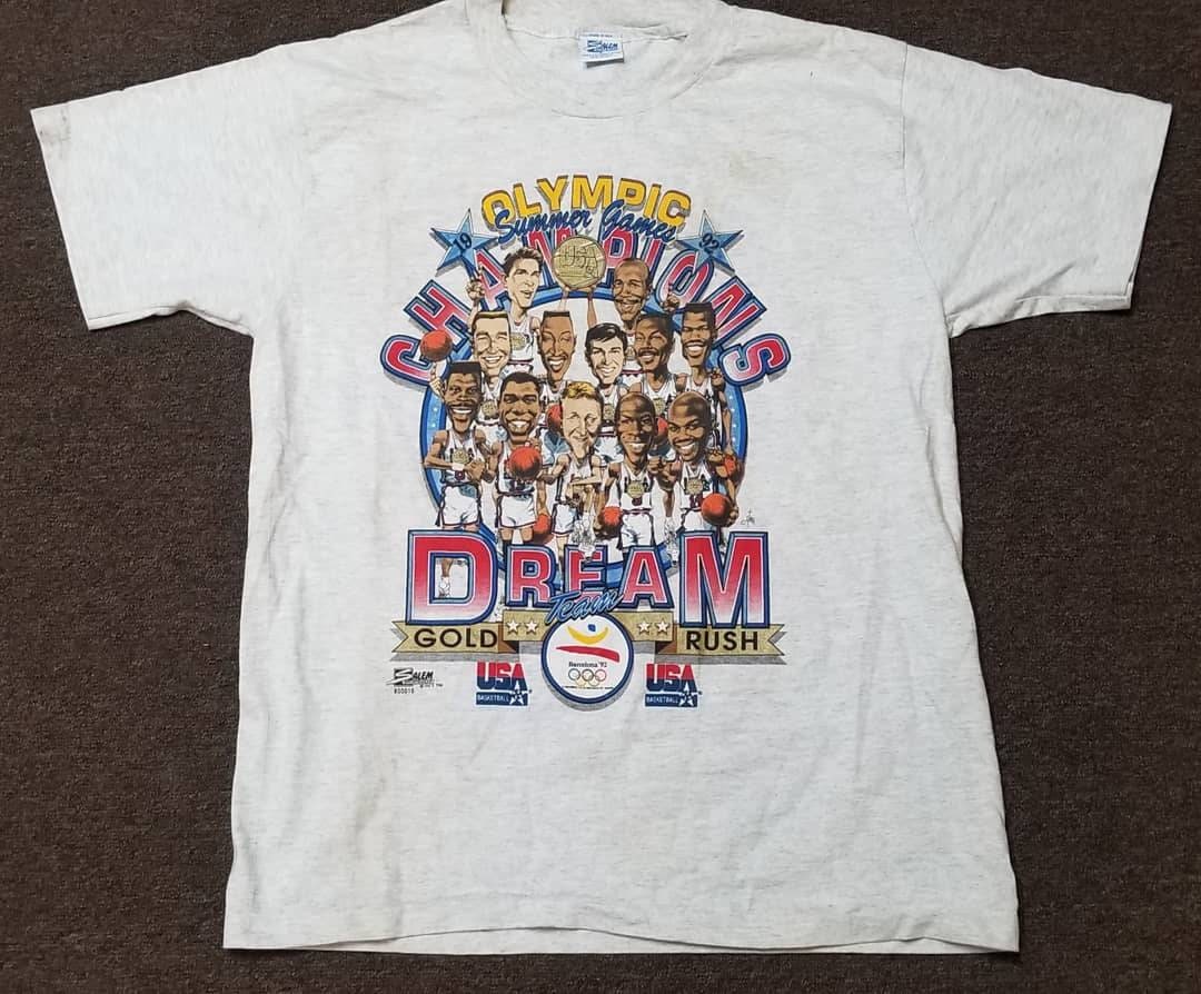 Vintage 1992 USA Dream Team NBA Basketball Unisex T-Shirt - Teeruto