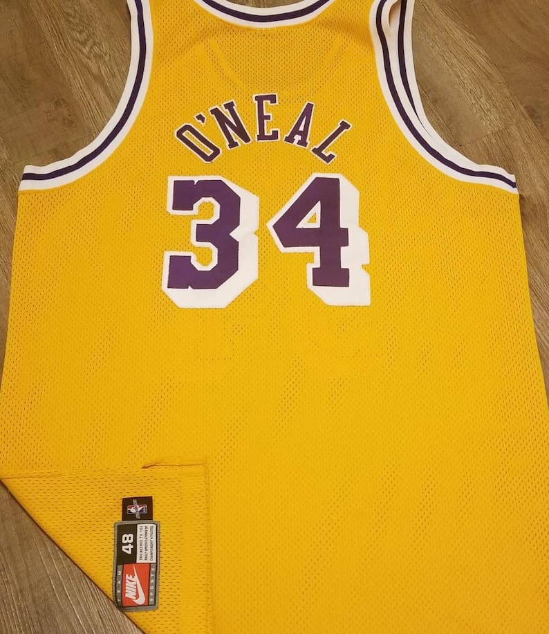 lakers shaq edition jersey